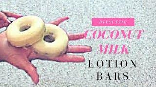 How to Make Coconut Milk Lotion Bars