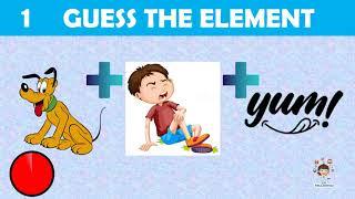 GUESS THE ELEMENT #7 | PERIODIC TABLE | PICTURE QUIZ | CONNECTION GAME | Ms.CHEMIC