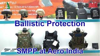 SMPP's Ballistics Protection Products at Aero India 2023