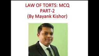 MCQs Law of Torts: Part-2