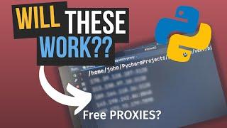 I Tried 100s of Free Proxies, Here's the results.