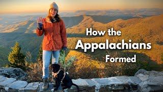 How & When the Appalachian Mountains Formed & The Rocks Found Here! GEO GIRL