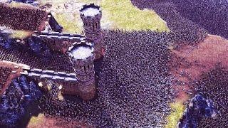 Ultimate EPIC BATTLE SIMULATOR - 20,000 VS 5,000 Castle Siege | UEBS Gameplay
