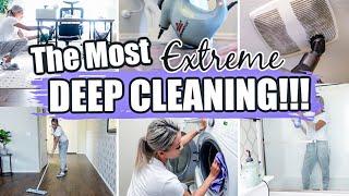 *SUPER* SATISFYING DEEP CLEAN WITH ME | EXTREME CLEANING MOTIVATION 2021