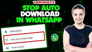 How to stop auto download in whatsapp 2024 (Quick & Easy)