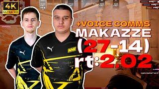 makazze (27-14) rt:2.02 w/krabeni +VOICE COMMS (anubis) | FACEIT Ranked EU | #cs2 #pov