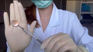 ASMR dentist roleplay (no talking)