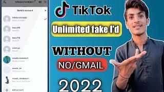 TikTok fake account Kaise banaye | how to create tiktok fake account | fake I'd