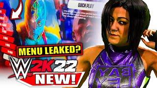 WWE 2K22: MAIN MENU LEAKED REAL?! & LATEST UPDATES (Extra Legend Alt, Official Roster Confirmations)