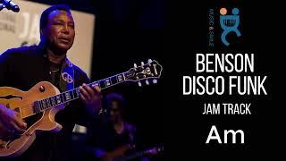 Benson Disco Funk - Backing Jam track in Am (115 bpm)