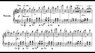 Friedrich Burgmüller - Grande valse de salon sur 'Le pardon de Ploërmel' (audio + sheet music)