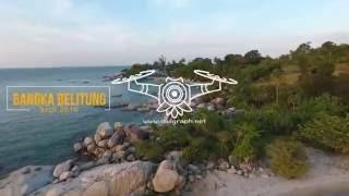 [DRONE] Pantai Penyusuk, Bangka Belitung, Indonesia | owlgraph