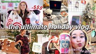 LETS PREPARE FOR CHRISTMAS! shop with me, decorating my room, baking, + cozy vlog! 