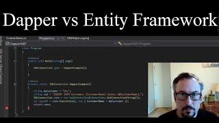 Dapper vs Entity Framework