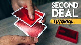 THE SECOND DEAL - Card Magic Tutorial (EASY METHOD)