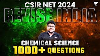 CSIR NET Chemistry June 2024 | 1000+ Questions Series for CSIR NET | Revise India CSIR NET