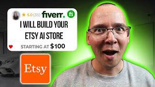 I PAID FIVERR EXPERT to run my Etsy AI Art Store for 30 Days [RESULTS]