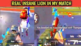 REAL INSANE LION IN MY MATCH  | ASUR X MAHABALI & 1VS2 CLUTCH @insanelion #short