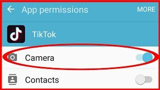 How To Allow Camera Access On TikTok !! Tik Tok Permission Setting