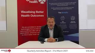 Singular Health CEO, Thomas Hanly, reflects on 1st Quarter as an ASX listed company