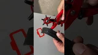 We are testing cutting tongs with a KNIPEX 9070220 revolver head \ тестируем клещи просечные