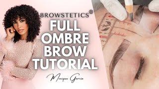 Ombre Powder Brow Tutorial Step By Step Full Procedure