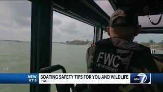ABC7 teams up with FWC for an exclusive BTS at boating safety