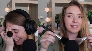 ASMR CZ Upřímný pokec + brushing mikrofonů (life update, stěhování, studio...)