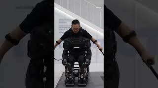 This wearable robot lets wheelchair users stand and walk