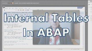 Internal Tables In ABAP - What Is The Purpose Of Internal Tables