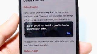 How To FIX Safari Couldn't Install a Profile On iPhone/iPad! (2024)