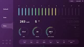 Purple Puff premium dashboard for RealDash