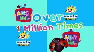 ABC Kids TV Logo With Baby Shark intro over 1 million times