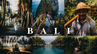 Bali Preset | Lightroom Mobile Preset Free DNG | Outdoor preset | lightroom presets