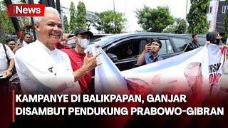 Kampanye di Balikpapan, Ganjar Pranowo Disambut Pendukung Prabowo-Gibran