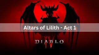 Diablo IV - Act 1 - Altars of Lilith - All 28 locations