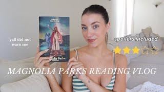 magnolia parks: into the dark reading vlog *SPOILERS*