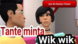 Hutang bayar wik wik - video kartun - kartun lucu