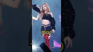 Rating Rosé stage outfits