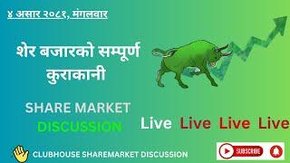 SHARE MARKET DISCUSSION | NEPSE UPDATE AND ANALYSIS | #SHARE MARKET IN NEPAL | 19 June