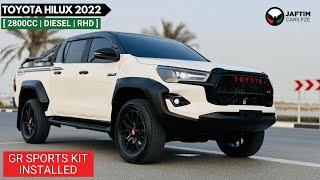 Toyota Hilux 2022 GR SPORTS MODIFIED Interior and Exterior Review | 2800cc Diesel with Sports Bar