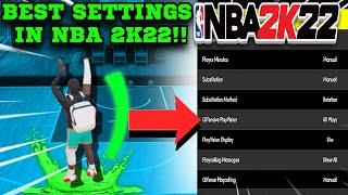 *NEW* BEST SETTINGS FOR NBA 2K22 (CONTROLLER SETTINGS, TIMING & MORE BEST TIPS AND TRICKS FOR GREENS