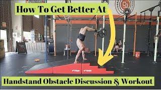 How To Get Better at the Handstand Obstacle!