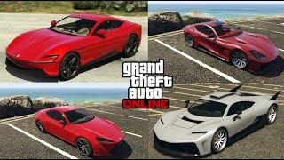 TOP 5 FASTEST CARS IN GTA 5 ONLINE! (2024)