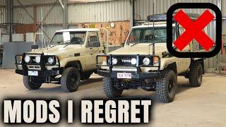 5 Mods I REGRET For My 70 Series Landcruiser