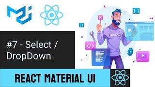 Select Drop down Menu Options With React Material UI