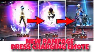 NEW RAMPAGE EMOTE || NINJA HATTORI FF