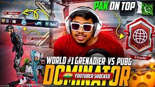 PAK  ON TOP 🫡 INDIA  SHOCKING REACTION ON #1 GRENADES | MK Vs PUBGM Dominator !!