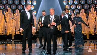 "Gravity" winning the Oscar® for Sound Mixing