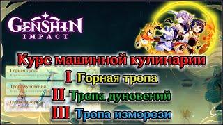 ГЕНШИН КУРС МАШИННОЙ КУЛИНАРИИ / GENSHIN IMPACT ЛУННОЕ УТЕШЕНИЕ КУРС МАШИННОЙ КУЛИНАРИИ